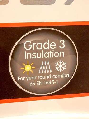 Grade 3 insulation standard