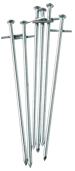 Steel rock pegs