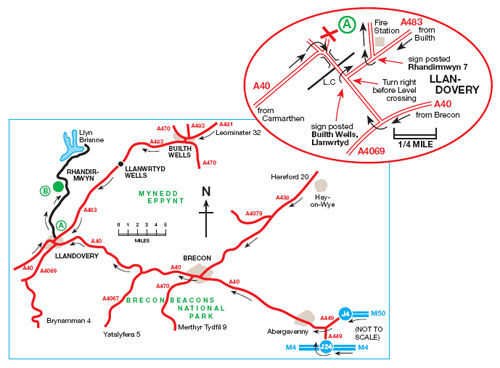 Location Map Rhandirmwyn 2011