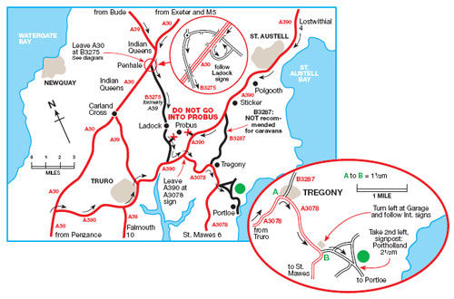 Location Map Veryan 2011