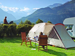 Camping in Switzerland