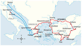 Turkey map