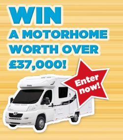 Win a caravan holiday home