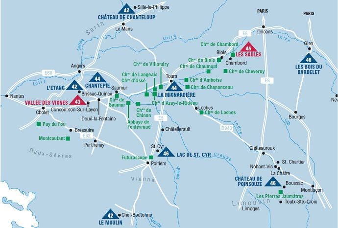 Loire Valley and Central France