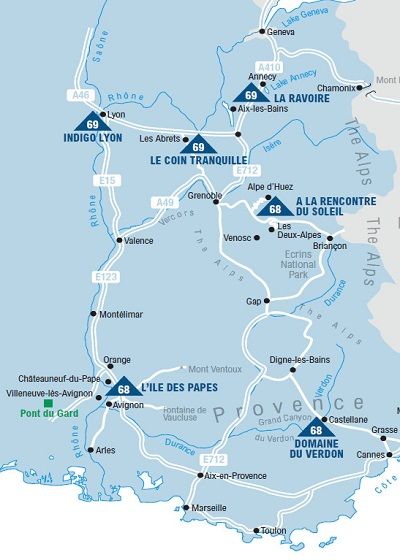 Provence and French Alps