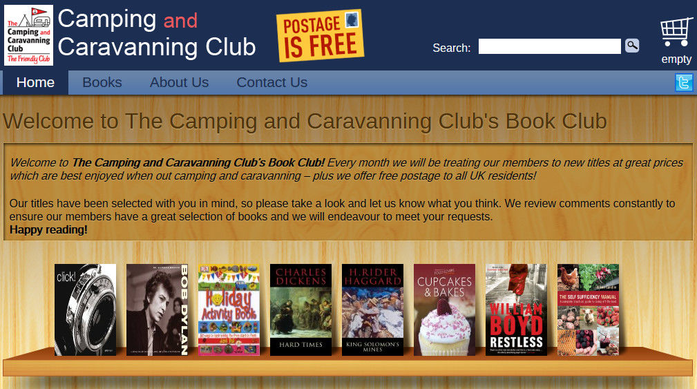 Book Club Screenshot