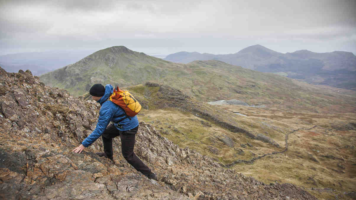 Climbing Snowdon