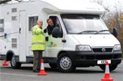 Gain confidence on a manoeuvring course