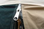 Take care of tent zips