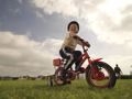 Child on bike