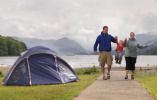 Camping family