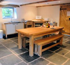 Kitchen in Eskdale's Camping Barn