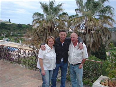 Keith Duffy and Bob and Lyn Geary