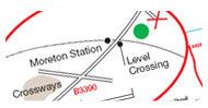 Moreton Campsite Location