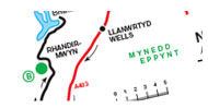 Rhandirmwyn Campsite Location