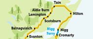 Leg 3: Dingwall to Rosemarkie on the National Cycle Network