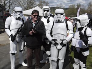 2016 NFOL Chairman Russ Hurlston and a posse of Imperial Stormtroopers