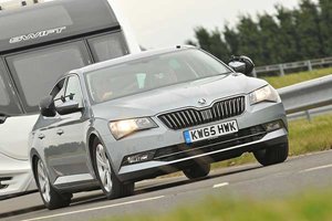 The Skoda Superb, one of the 41 tow cars uner scrutiny at the 2016 Awards