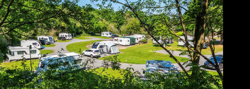 Facilities and Reception at Ebury Hill Camp Site, Shropshire