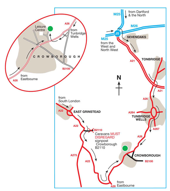 Crowborough Campsite Explore East Sussex from Crowborough Campsite