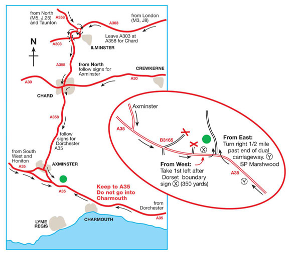 Charmouth Campsite Explore Dorset from Charmouth Campsite The