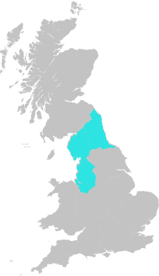 north uk map