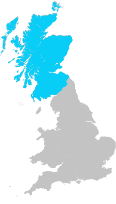 scotland uk map