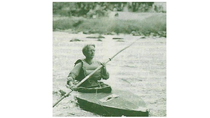 Kathleen Toothill, member of the Canoe-Camping Section of the Club for 62 years, 