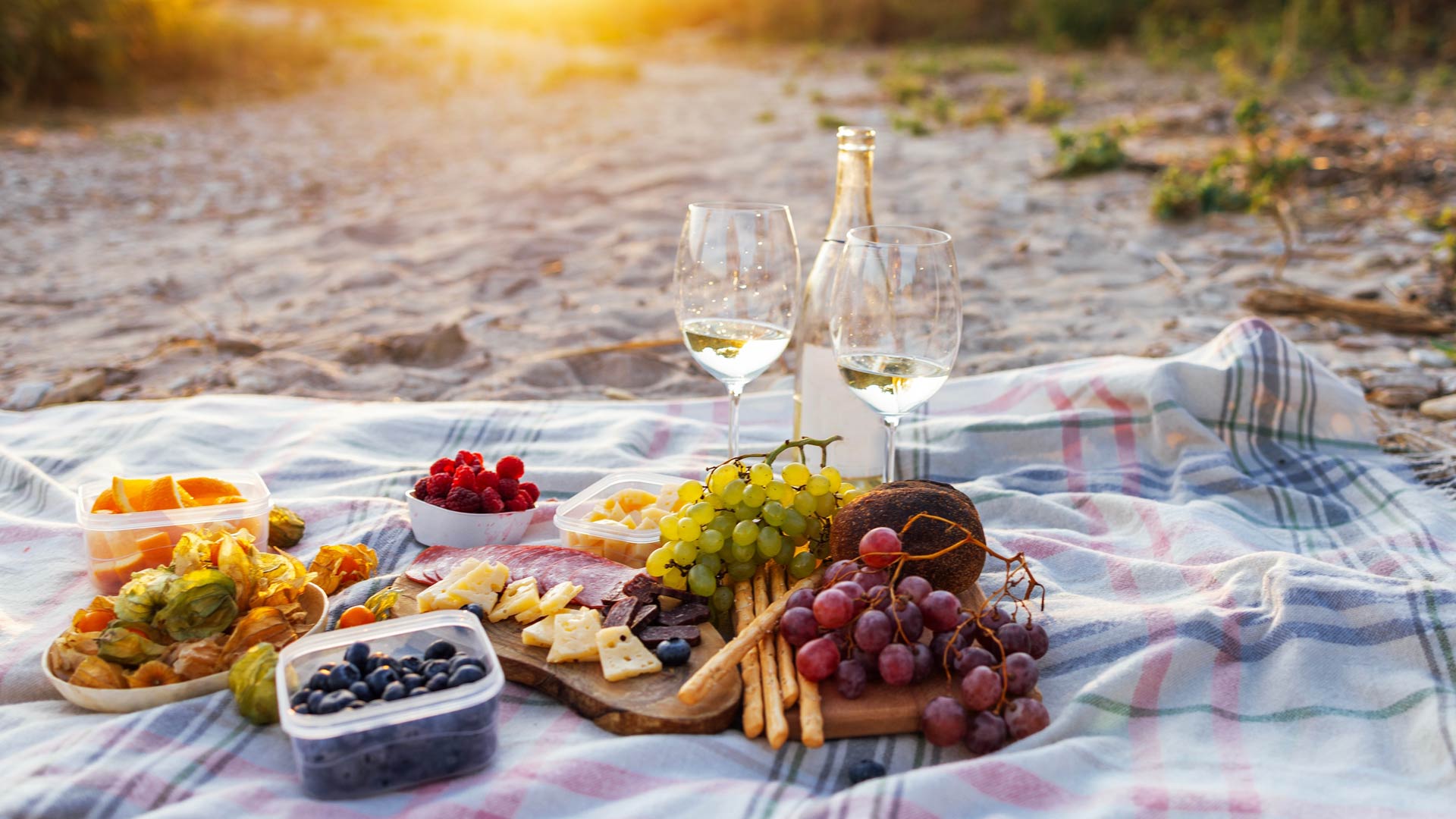 Picnic on the beach