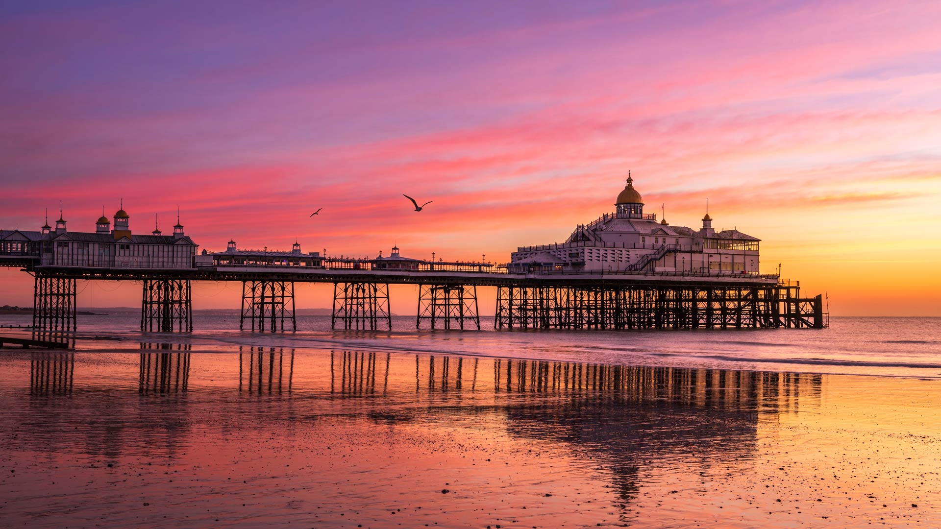 Sunrise on the beach