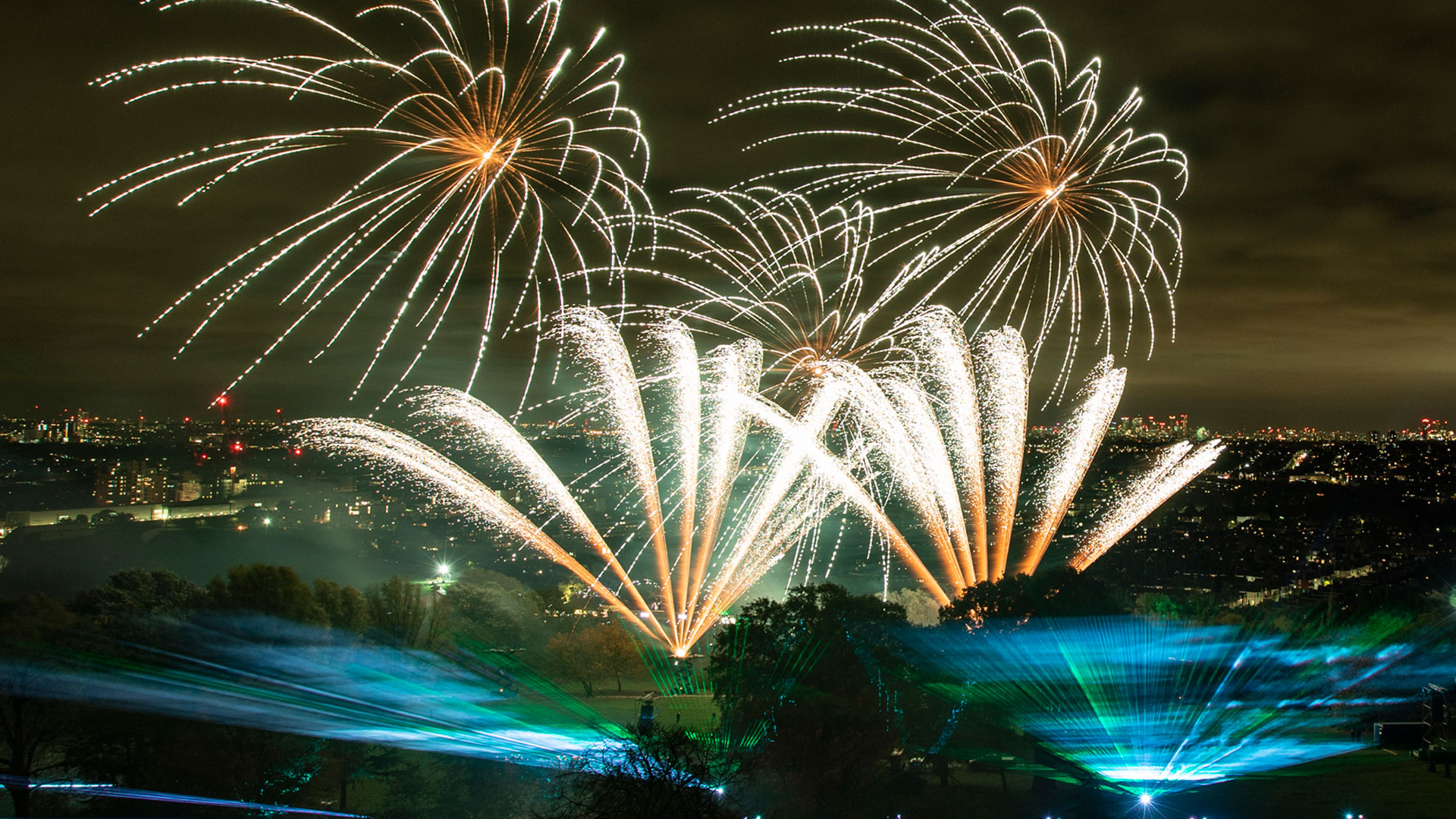 Alexandra Palace Firework Display