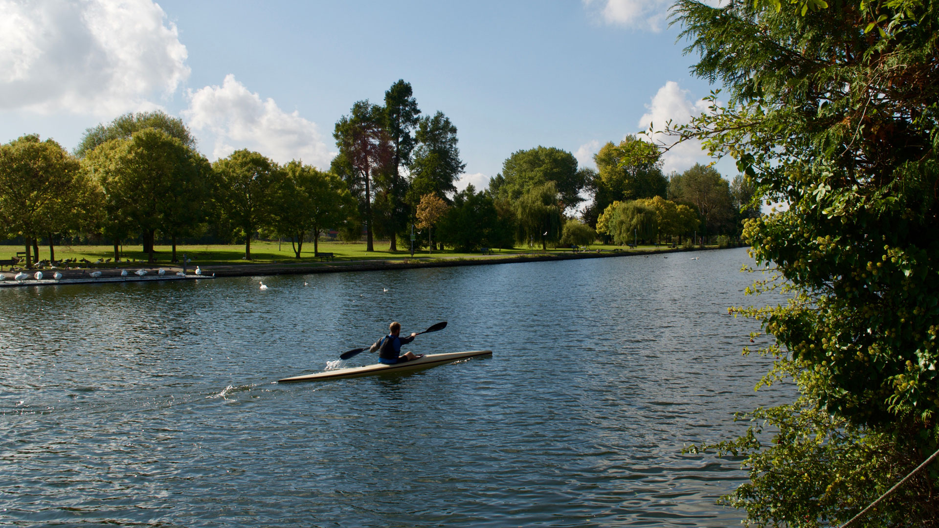 Kayak on the River Thames