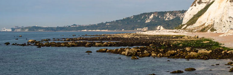 Abbots Cliff Beach, Kent