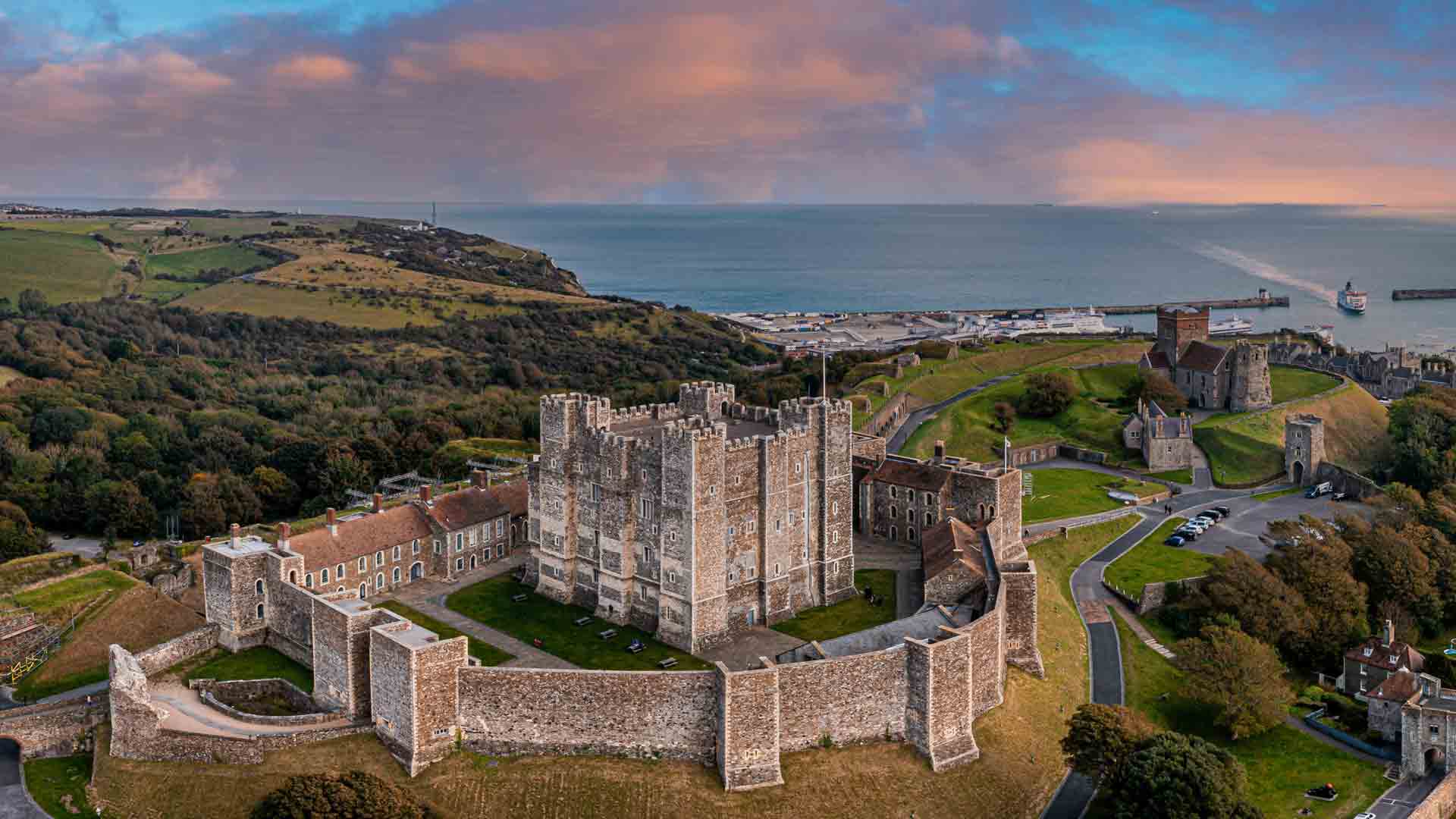 English Heritage Site, castle