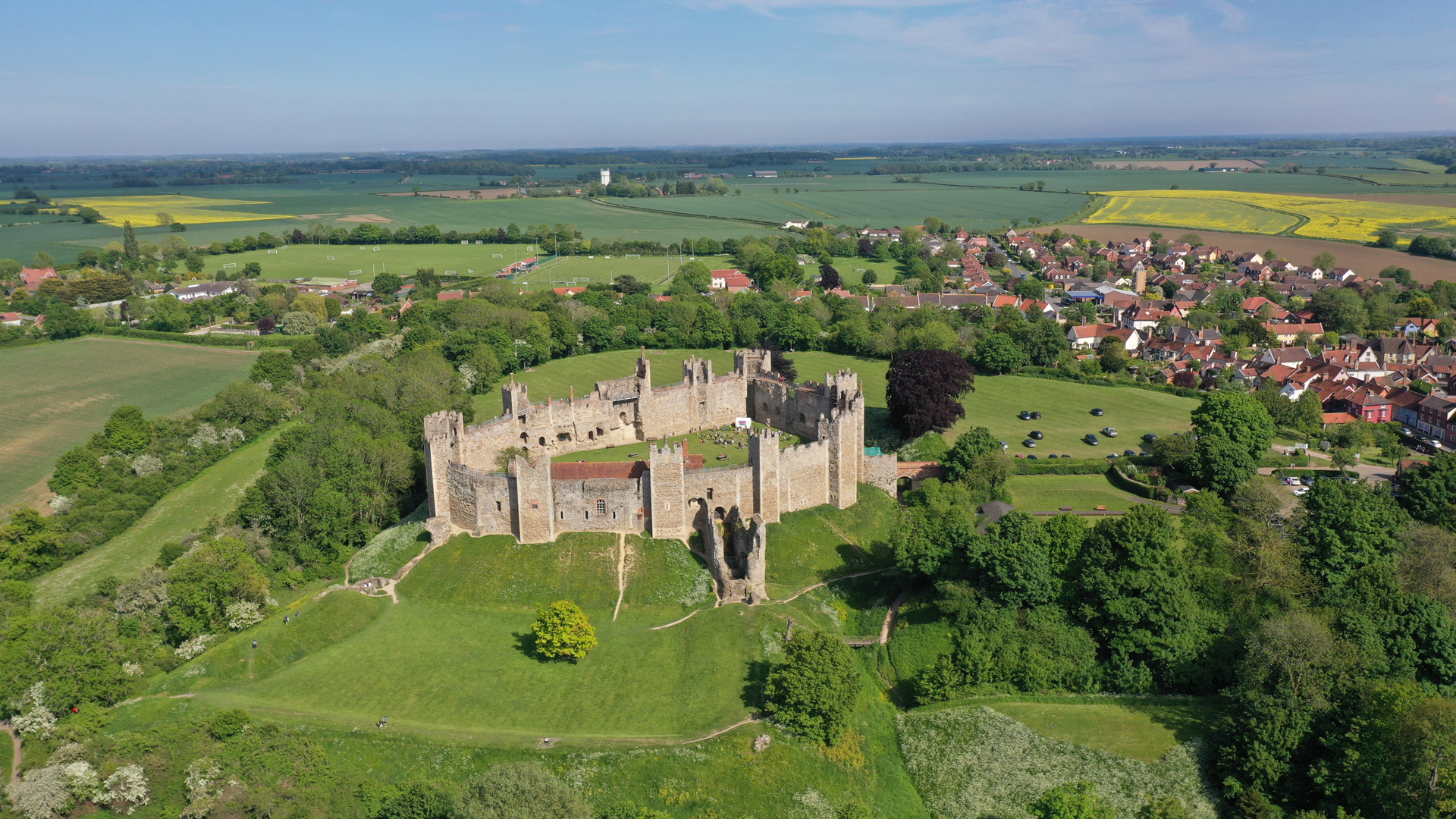 English Heritage Site- castle 