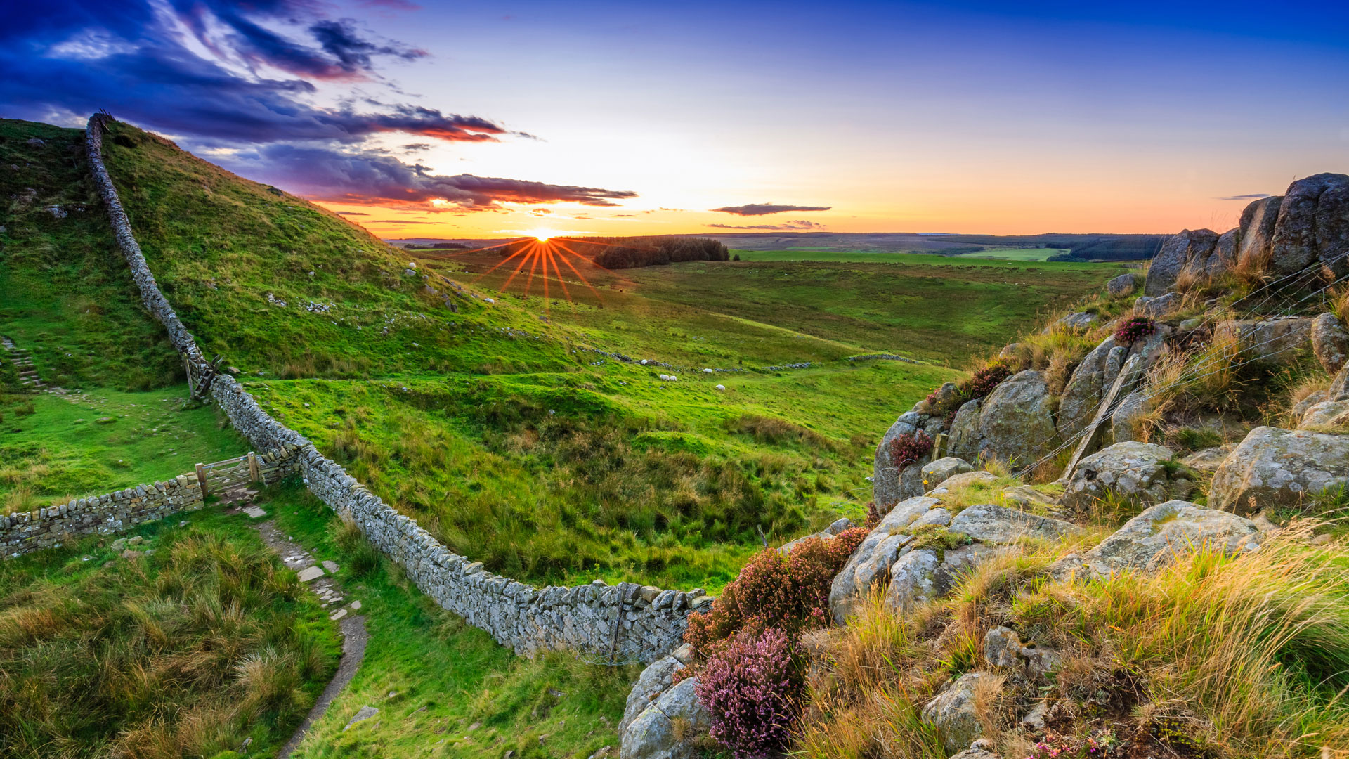 English Heritage Site- Wall