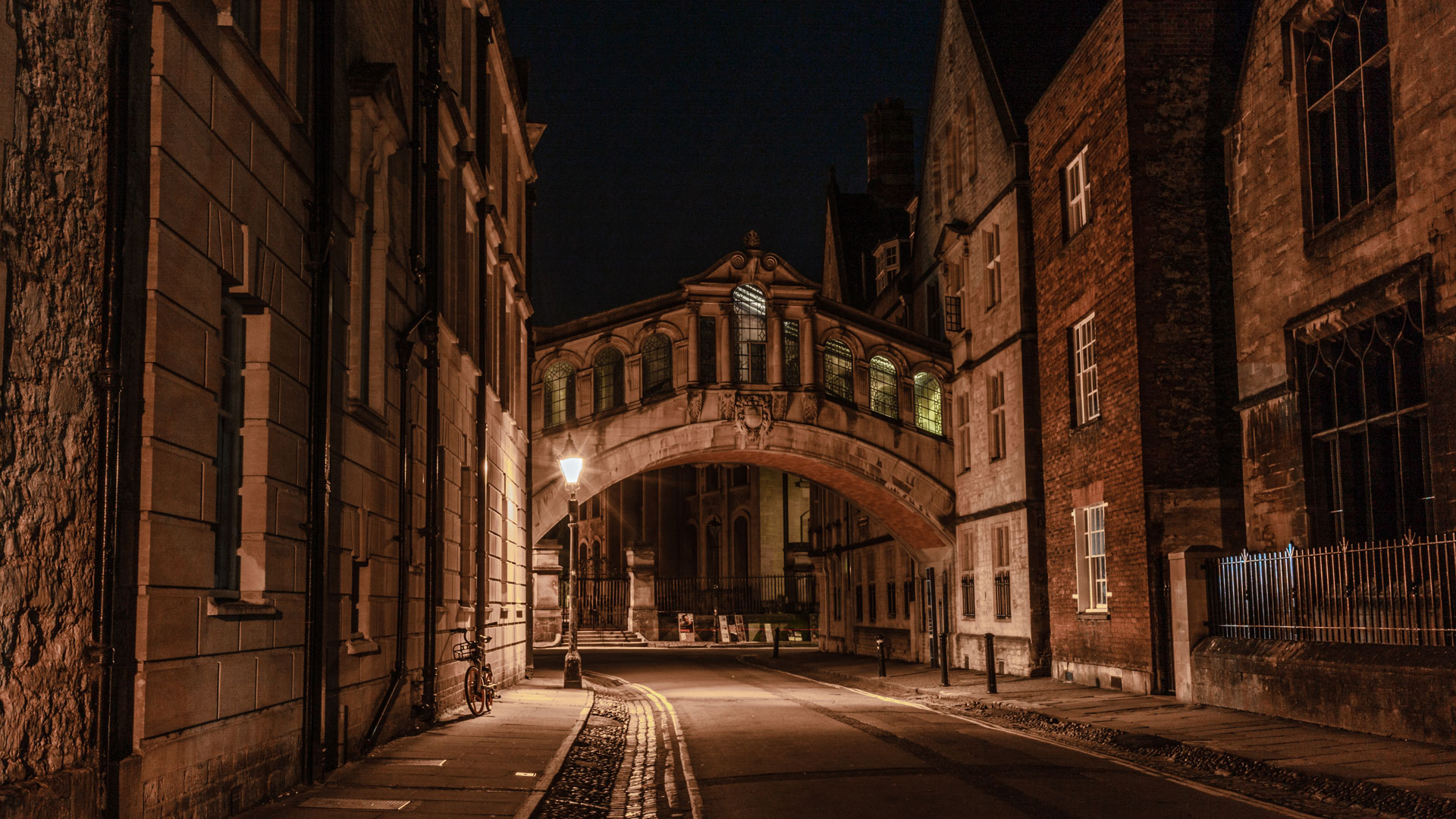 City of Oxford at night