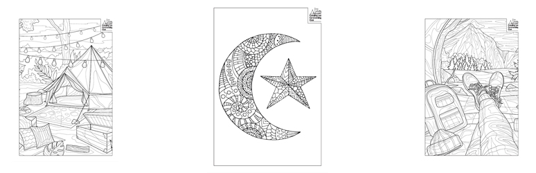 Colouring sheets
