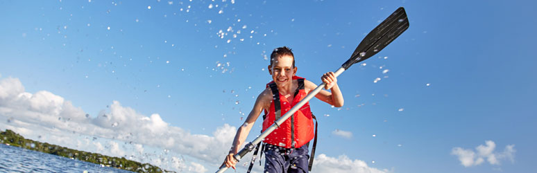 Child Paddleboarding