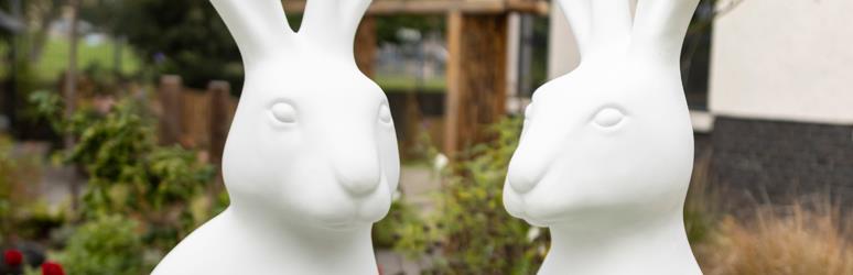 sculpture bunnies
