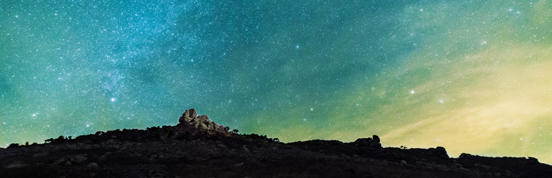 Exmoor National Park night sky in Devon