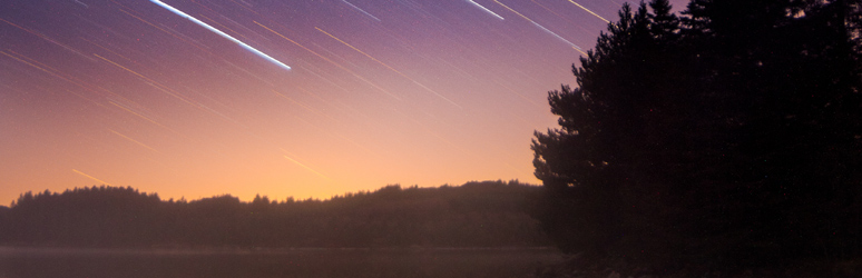 Night sky in Galloway Forest Park, Scotland