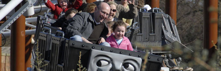 Thomas ride at Drayton Manor