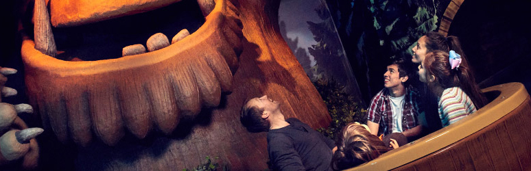 Gruffalo ride at Chessington