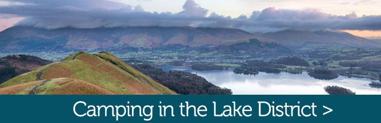 Cat bells mountain range in the Lake District