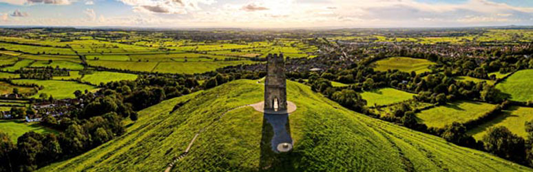 Glastonbury tor monument