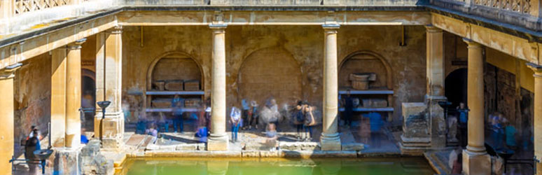 Roman baths in Bath