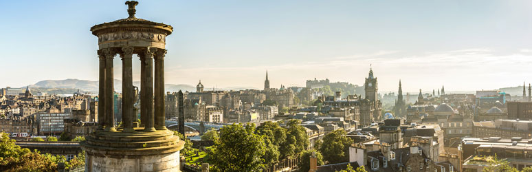 Old and New Towns of Edinburgh, Scotland