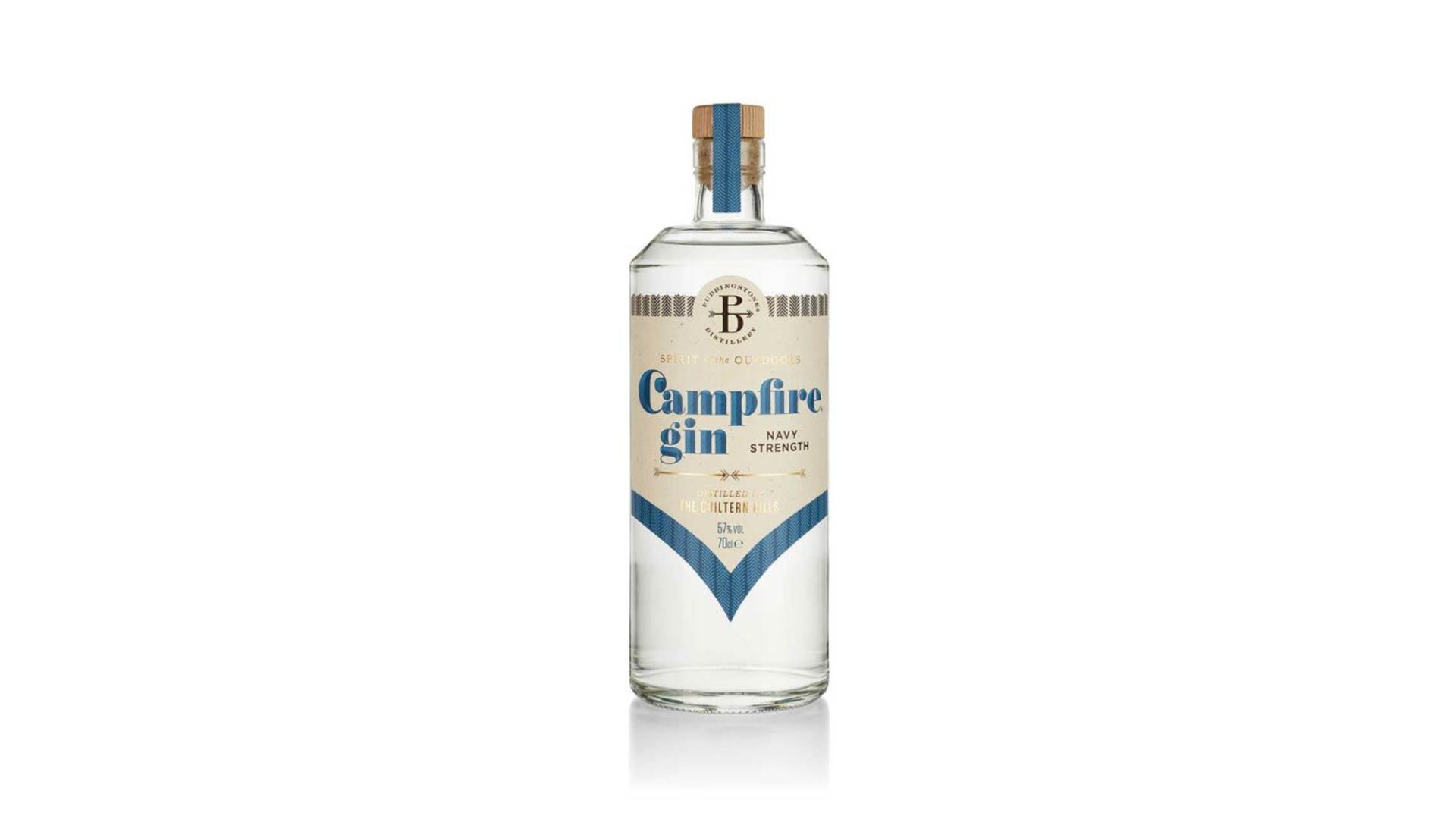 Campfre gin bottle