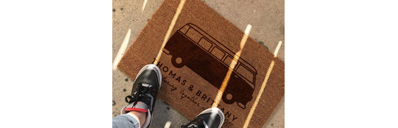 campervan themes doormat